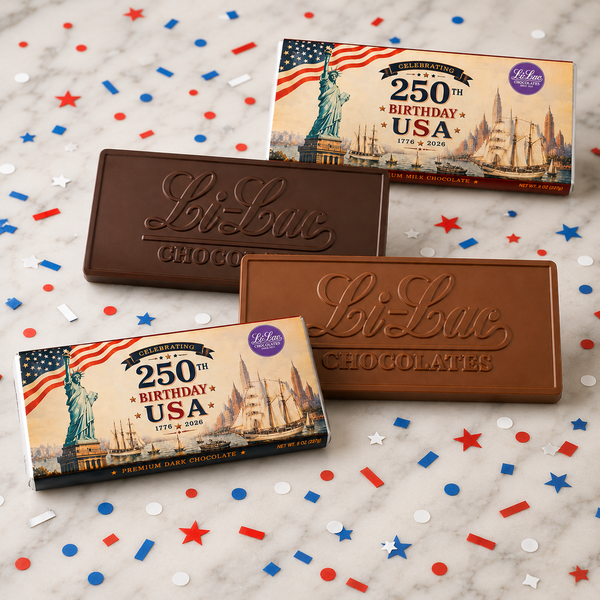 250th Li-Lac USA Chocolate Bar (8 oz.)