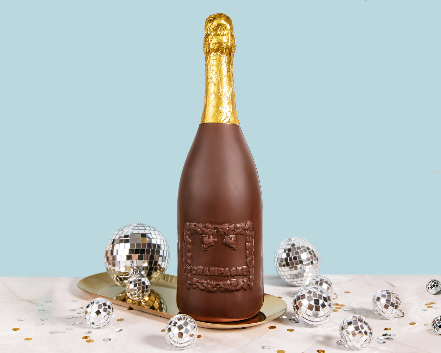 13" Champagne Bottle (Life Size)