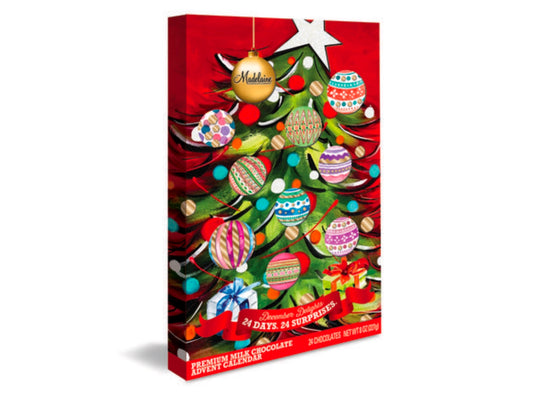 Our Chocolate Advent Calendar has 24 surprises in 24 days.