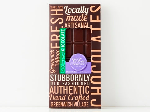 72% Gourmet Boxed Chocolate Bar (Dairy Free)