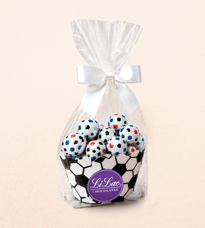 Foiled Mini Soccer Basket  (6 oz.)