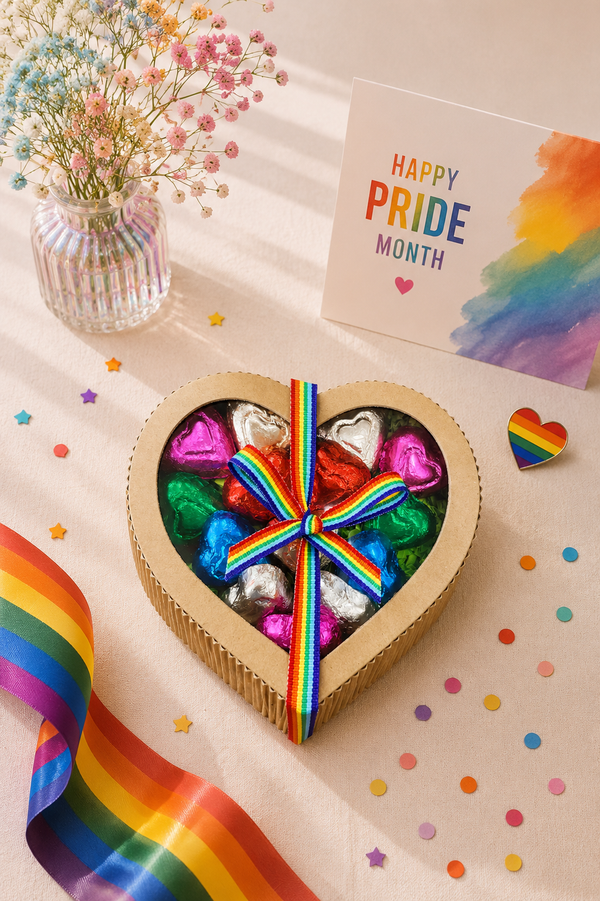 Pride Kraft Heart Box