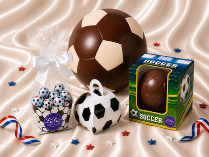 Foiled Mini Soccer Basket  (6 oz.)