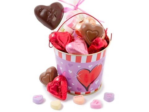 Chocolate Valentine Pail