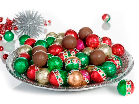 Chocolate Christmas Balls (1 lb. Bag)
